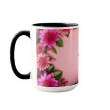 Moldura Floral Colorida