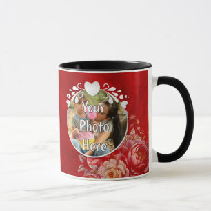 Caneca Mom and Family Photo Keepsake