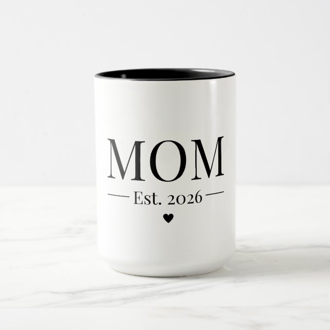 Caneca Mom Established 2026 (Centro)