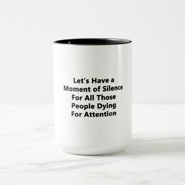 Caneca Momento de Silêncio (Centro)