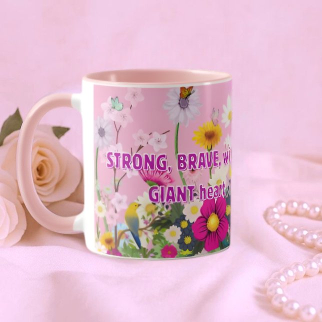Caneca Mom's floral coffee mug (Criador carregado)