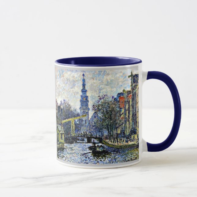 Caneca Monet: Canal em Amsterdã (Direita)