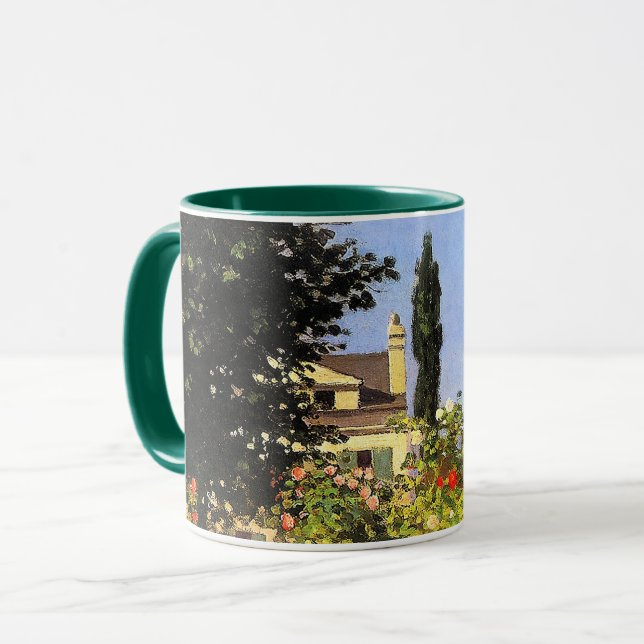 Caneca Monet - Garden in Bloom (Frente Esquerda)