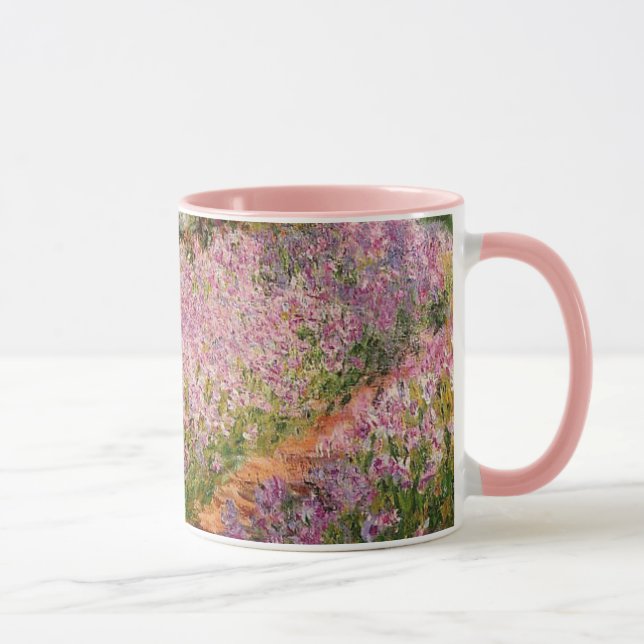 Caneca Monet - Íris no Jardim de Monet (Direita)