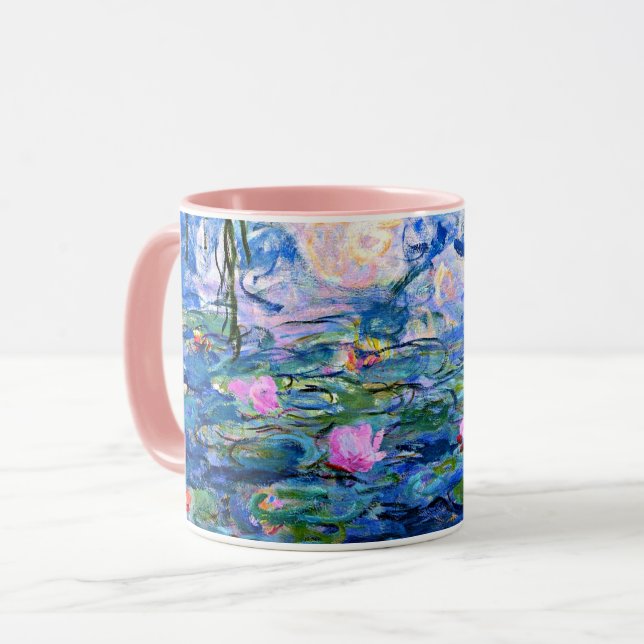 Caneca Monet: Lírios Água 1919 (Frente Esquerda)