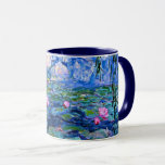 Caneca Monet: Lírios Água, 1919,<br><div class="desc">Claude Monet: Lírios Água,  1919,  famosa pintura.</div>