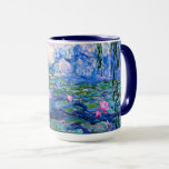 Caneca Monet: Lírios De Água 1919<br><div class="desc">Claude Monet: Lírios de Água Vermelho,  1919,  famosa pintura.</div>
