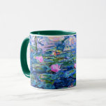 Caneca Monet: Lírios de Água 1919,<br><div class="desc">Monet: Lírios de água 1919 Impressionismo francês - caneca de café trabalho de arte.</div>