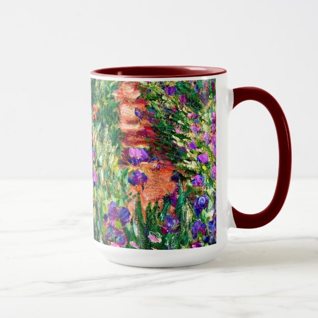 Caneca Monet - O Jardim Íris em Giverny (Direita)