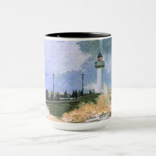 Caneca Monet - O Molhe de Le Havre,
