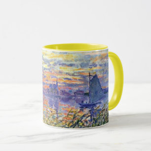 Caneca Monet - Sunset no Sena,