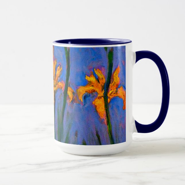 Caneca Monet- Yellow Irises (Direita)