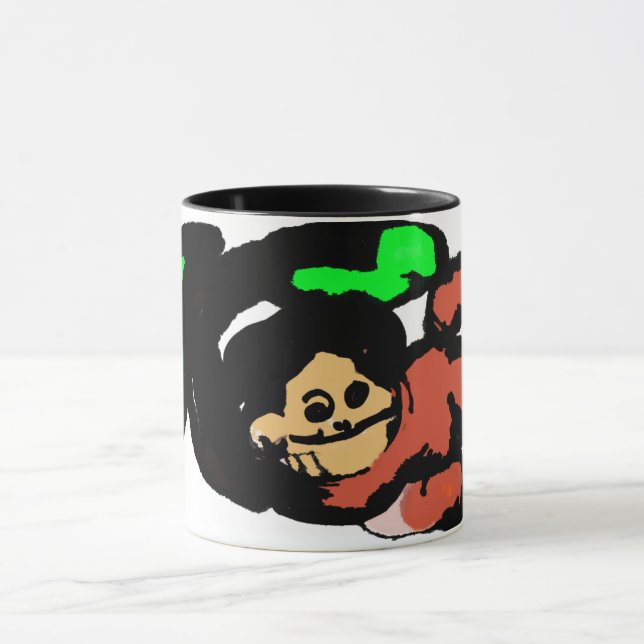 Caneca Monkey cute  (Centro)