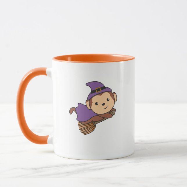 Caneca Monkey Halloween Bruxelles Kids Witume (Esquerda)