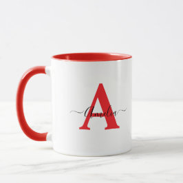 Caneca Monogram Personalized Mug 