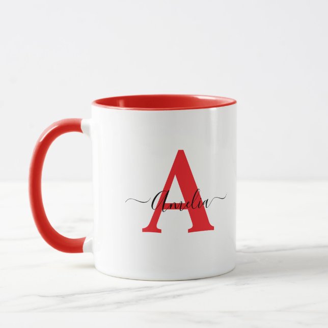 Caneca Monogram Personalized Mug  (Esquerda)