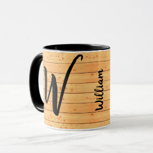 Caneca Monograma, Café Vintage