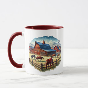 Caneca Monograma de adição do legal Western Rach