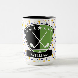 Caneca Monograma de Golfistas