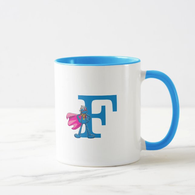 Caneca Monograma F Super Grover (Direita)