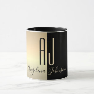 Caneca Monograma Ouro Preto