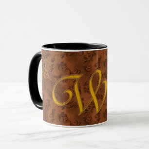 Caneca Monograma Vintage W