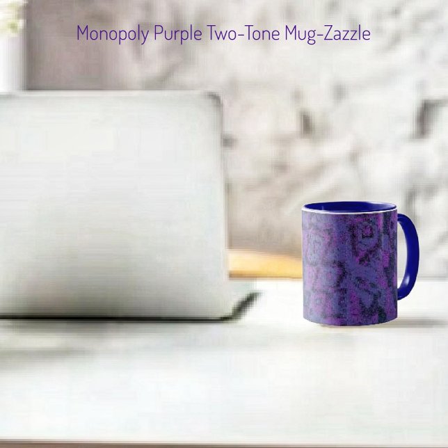 Caneca Monopólio Roxo (Criador carregado)