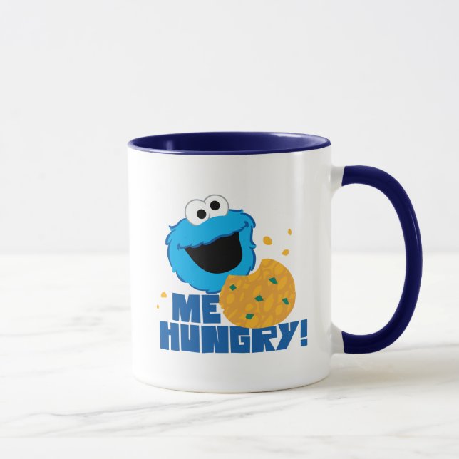 Caneca Monstro Come-Biscoitos | Me Sinto Faminto! (Direita)