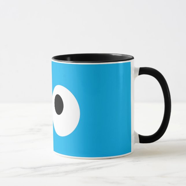 Caneca Monstro Come Biscoitos Rosto Grande (Direita)