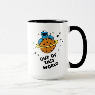 Caneca Monstro de cookies   Fora deste mundo