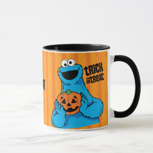 Caneca Monstro De Cookies - Truque Ou Tratar Adicione s