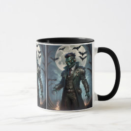 Caneca Monstro de Frankenstein Steampunk do Halloween