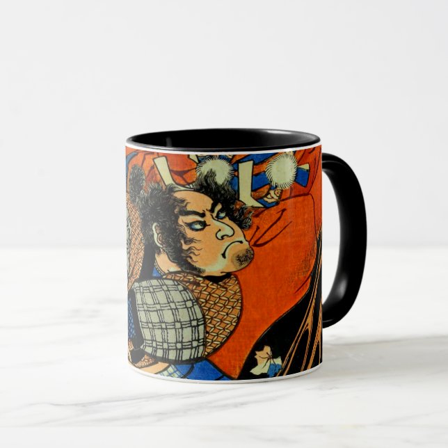 CANECA MONSTRO DE LUTA SAMURAI (Frente Esquerda)