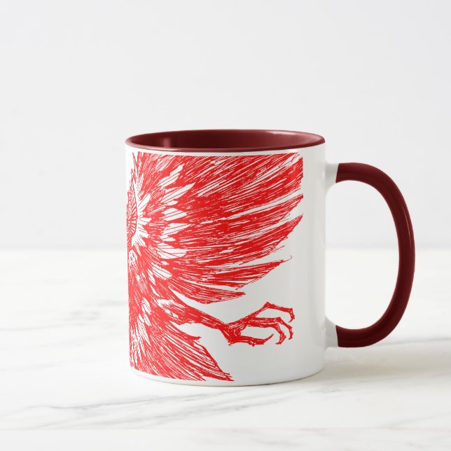 Caneca Monstro de Mothman (Direita)