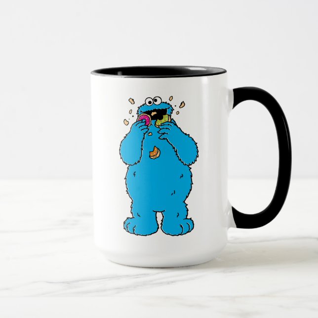 Caneca Monstro dos CookiesDestruidor de Donuts (Direita)