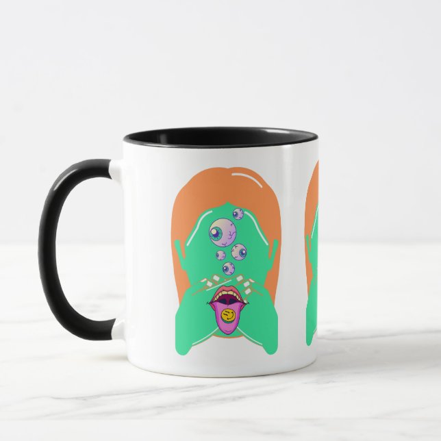 Caneca monstro feio (Esquerda)
