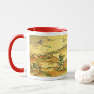 Caneca Mont Sainte Victoire, por Paul Cezanne, Vintage Ar