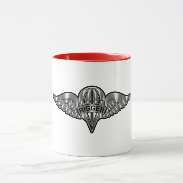 Caneca Montador de Pára-quedas - Soldados Aerotransportad (Centro)