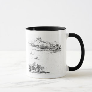 Caneca Montagem Chang e lago Chou, 'do Anglo-Qui de