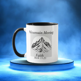 Caneca Montanha em Movimento - Fé Marca 11:23