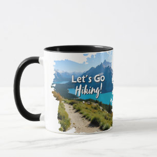 Caneca Montanha Vamos Go Hiking