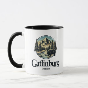 Caneca Montanhas do Enfumaçado do Excelente de Gatlinburg