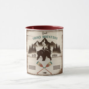 Caneca Montanhas do Enfumaçado excelente, urso TN