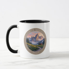Caneca Montanhas Dolomitas Itália