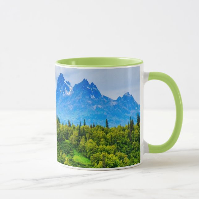 Caneca Montanhas majestosas de Alaska (Direita)