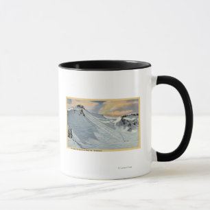Caneca Monte Baker, Washington - Vista do Monte Baker Ski