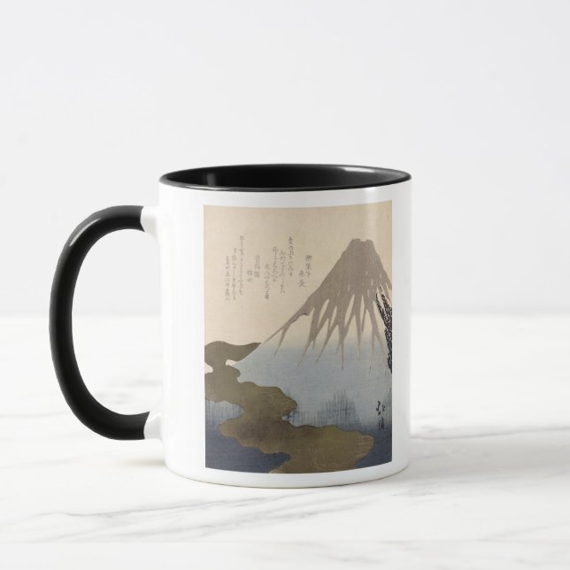 Caneca Monte Fuji sob a neve (Esquerda)
