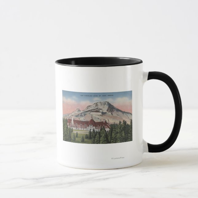 Caneca Monte Hood, Oregon - Vista da Nova Linha Timberine (Direita)