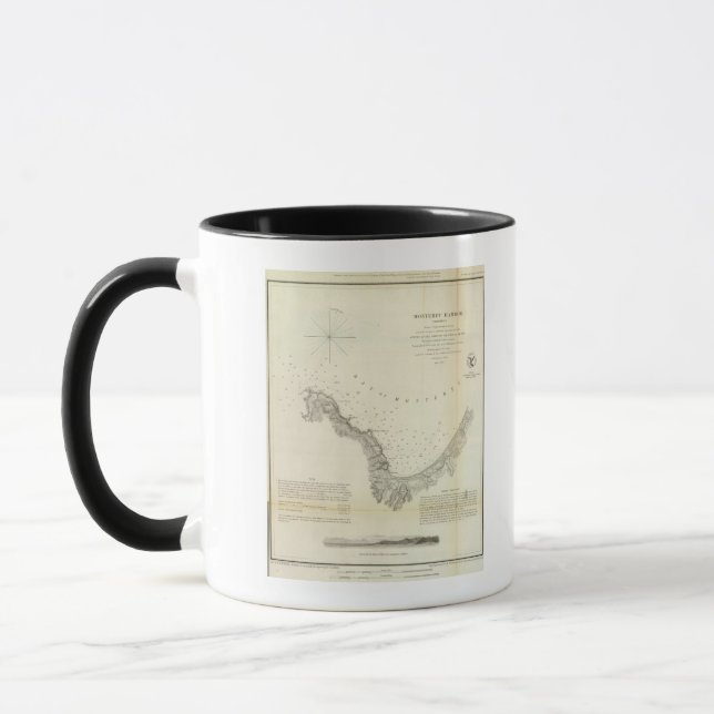 Caneca Monterey Harbor, Califórnia (Esquerda)