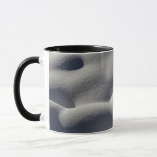 Caneca Montes de Neve Brilhantes Natureza Abstrata